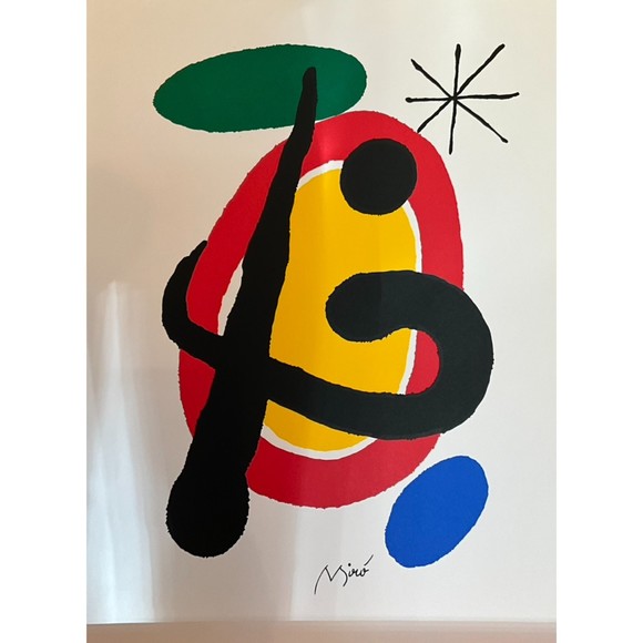 Miro "Peintures Murales" Print